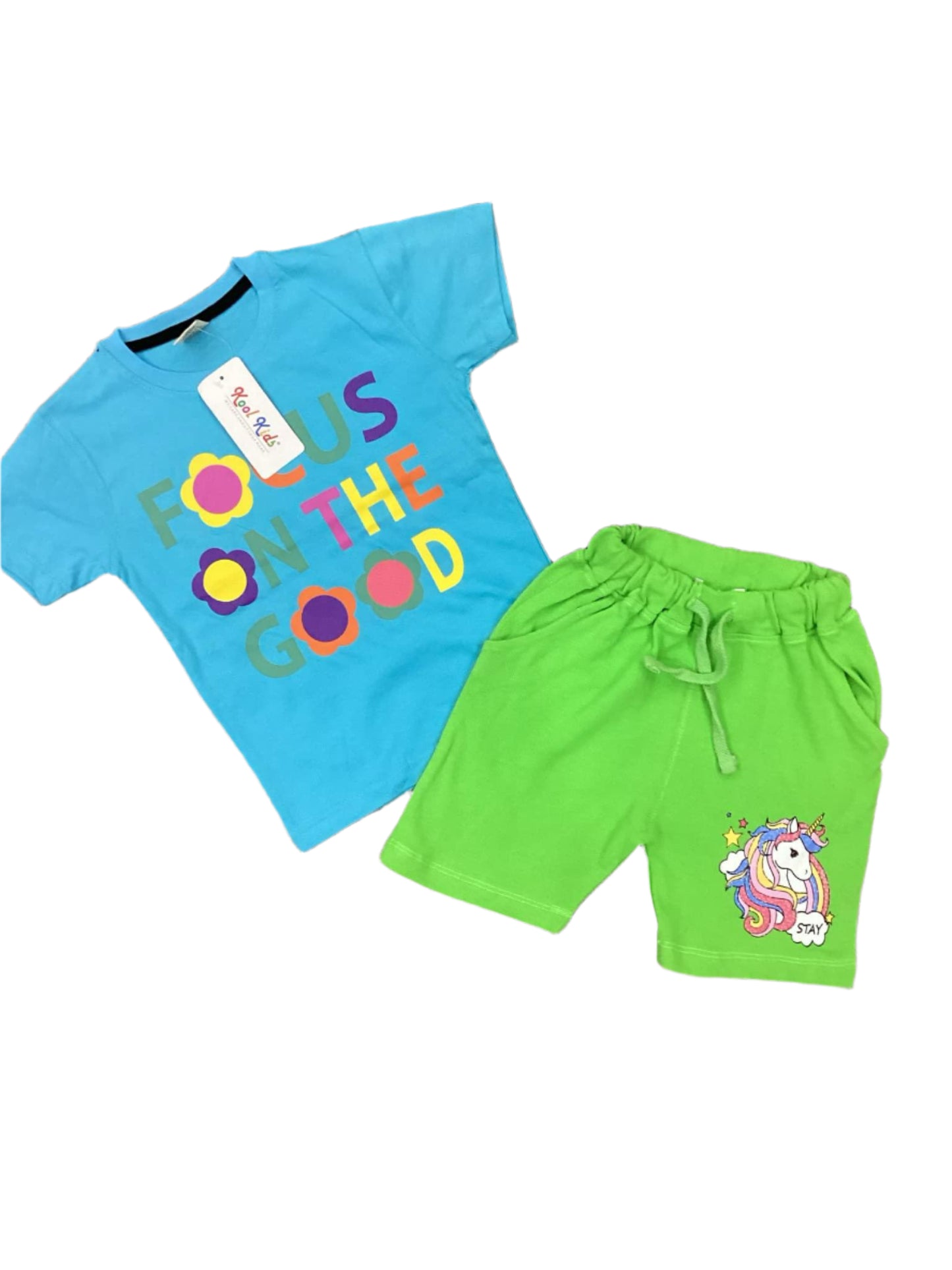 Kids Girls Summer Deals 4-5 Years Shirt and Short