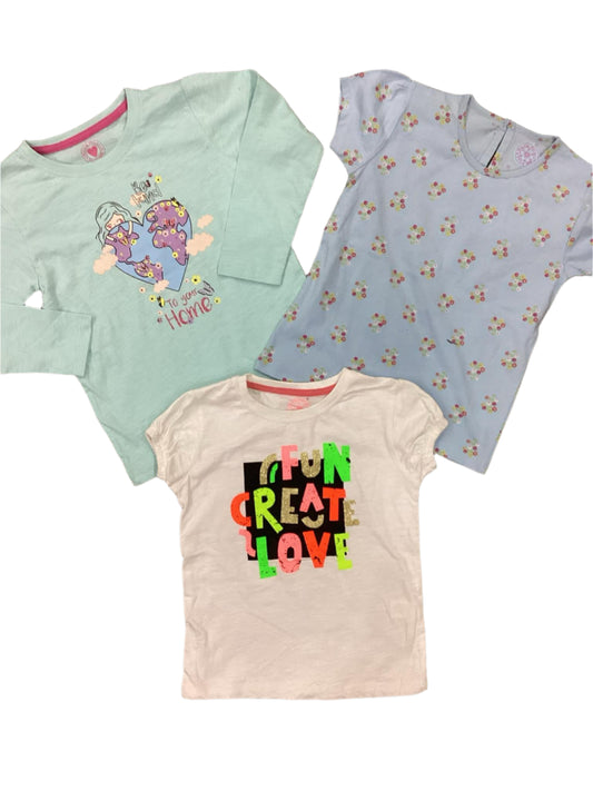 Kids Girls  Summer Deals 4-5 Years Shirts