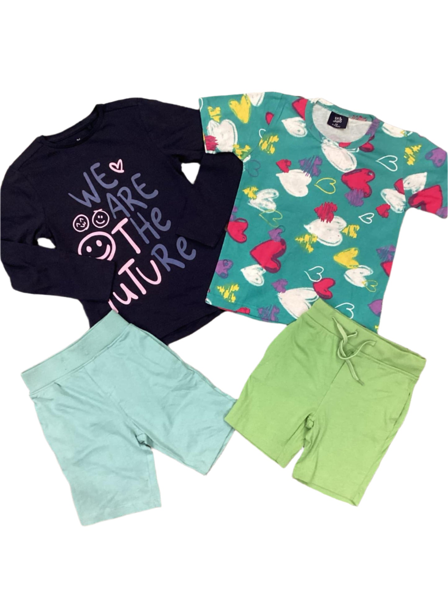 Kids Girls  Summer Deals 4-5 Years Shirts and Shorts