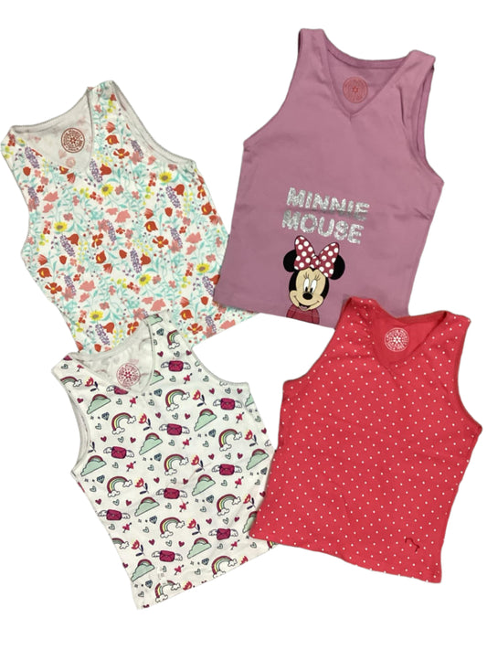 Kids Girls Summer Deal 12-18 Months Pack of 4