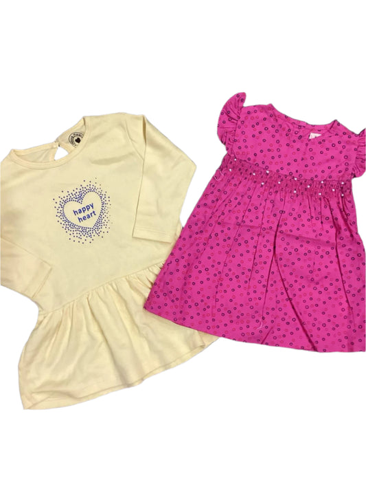 Kids Girls Summer Deal 12-18 Months Pack of 2