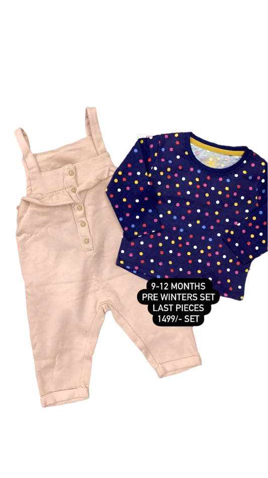 Kids Girls Summer Deal 9-12 Months Shirt and Romper