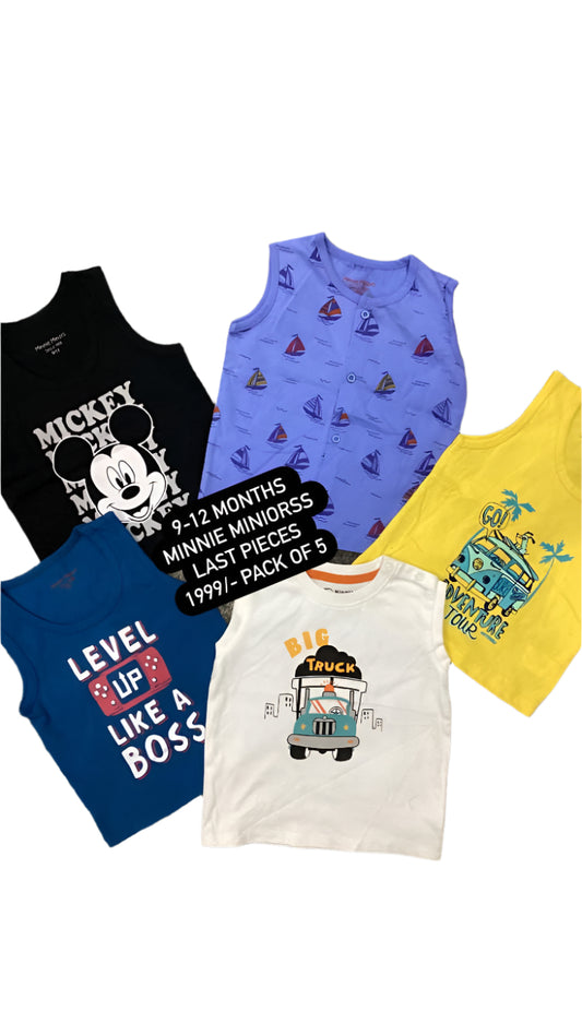 Kids Boys Summer Deal 9-12 Months Sandoz