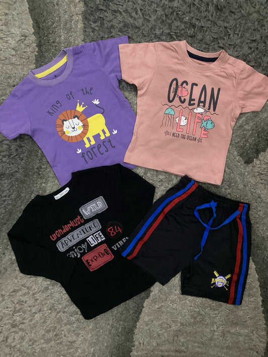 Kids Boys Summer New Arrivals on Sale Deal for 9-12 Months
