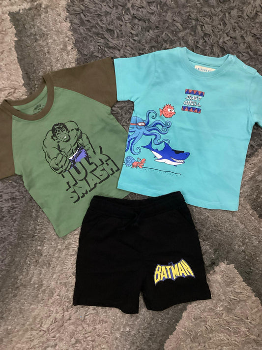 Kids Boys Summer New Arrivals on Sale Deal for 9-12 Months