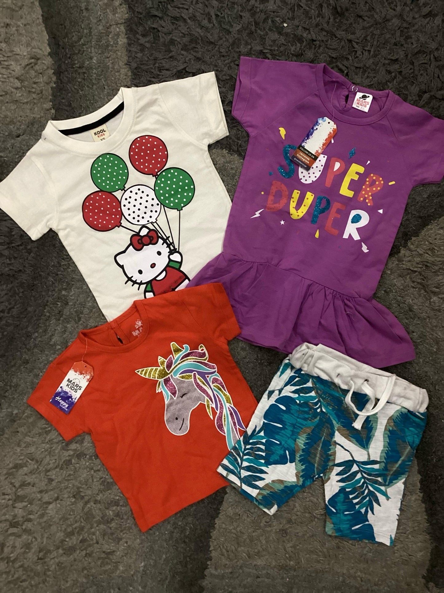Kids Girls Summer New Arrivals on Sale Deal for 9-12 Months