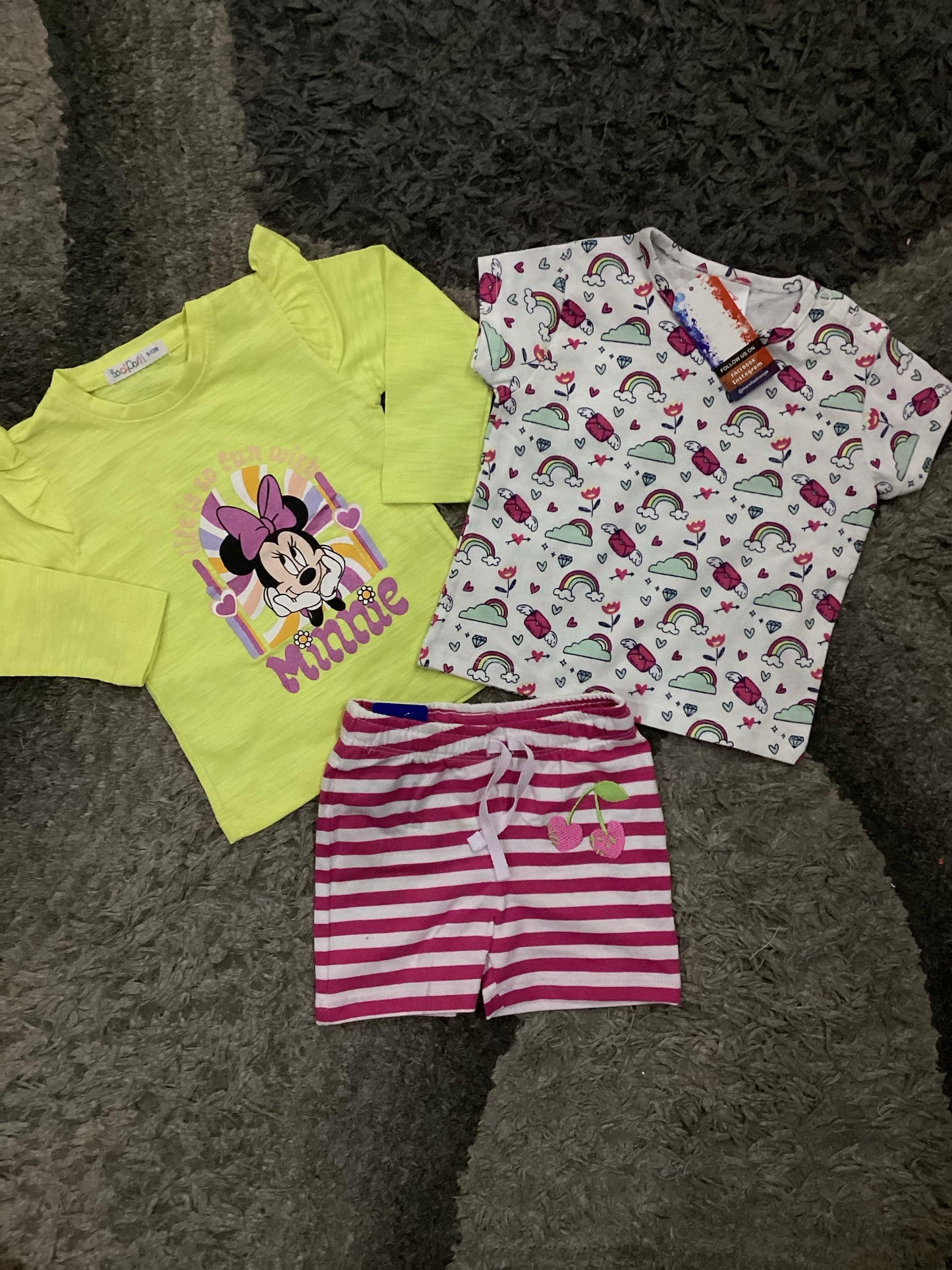 Affordable Baby Summer Outfits – 3-Pack Cotton Clothes | 9–12 Months