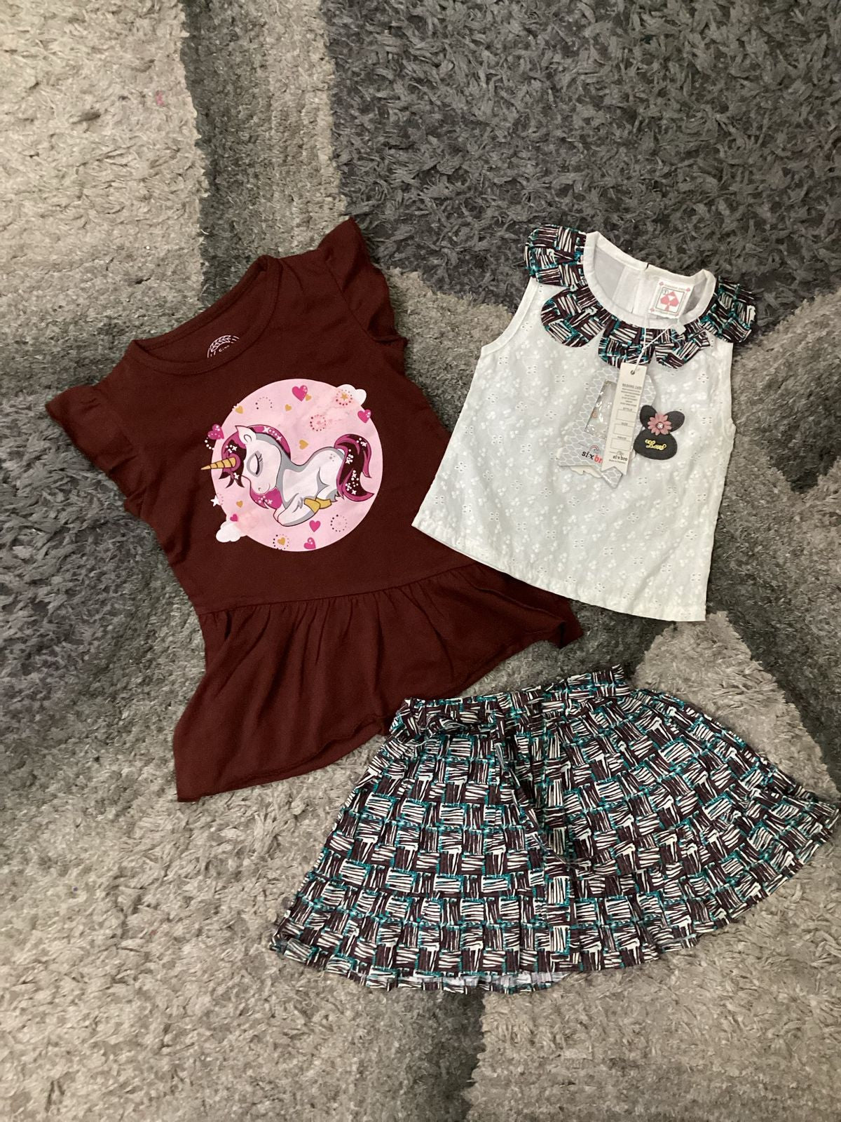Affordable Baby Summer Outfits – 3-Pack Cotton Clothes | 12-18 Months/1 Year