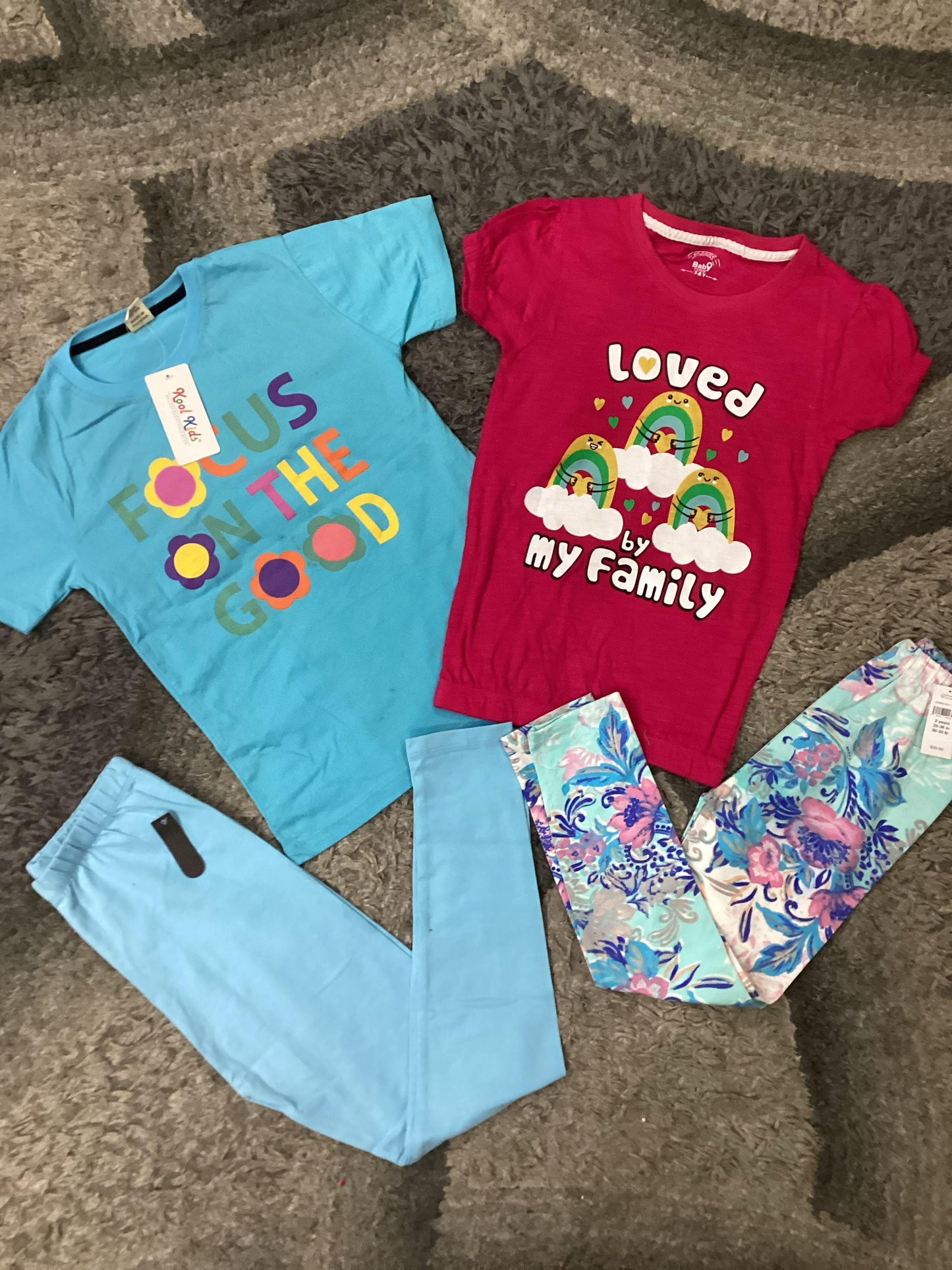 Affordable Baby Summer Outfits – 4-Pack Cotton Clothes | 7-8 Years