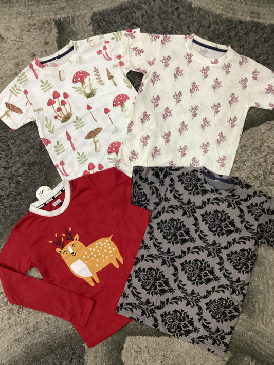 Affordable Baby Summer Outfits – 4-Pack Cotton Clothes | 7-8 Years