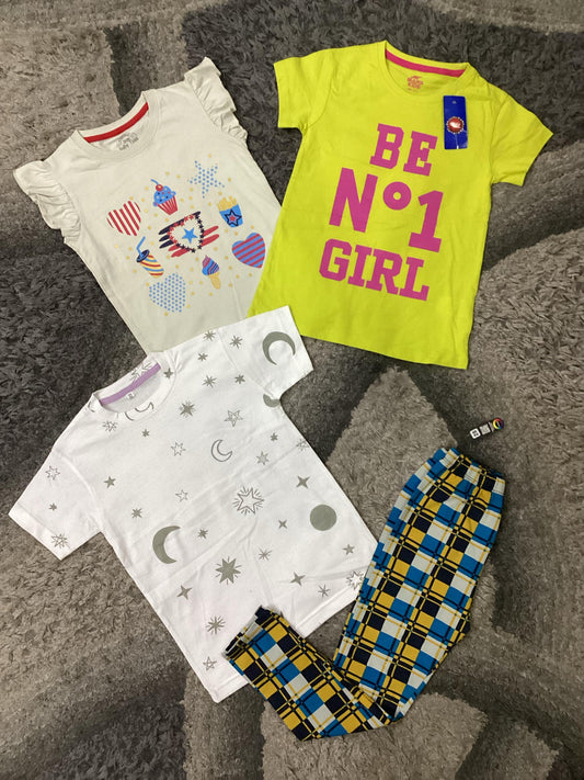 Affordable Baby Summer Outfits – 4-Pack Cotton Clothes | 7-8 Years