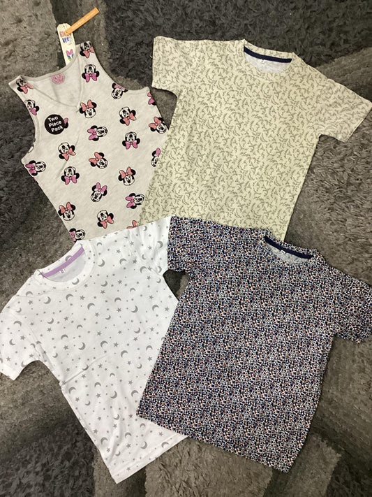 Affordable Baby Summer Outfits – 4-Pack Cotton Clothes | 7-8 Years