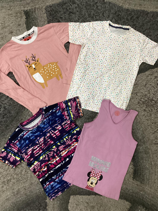 Affordable Baby Summer Outfits – 4-Pack Cotton Clothes | 7-8 Years