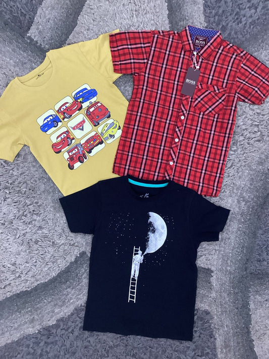 Affordable Baby Summer Outfits – 3-Pack Cotton Clothes | 6-7 Years