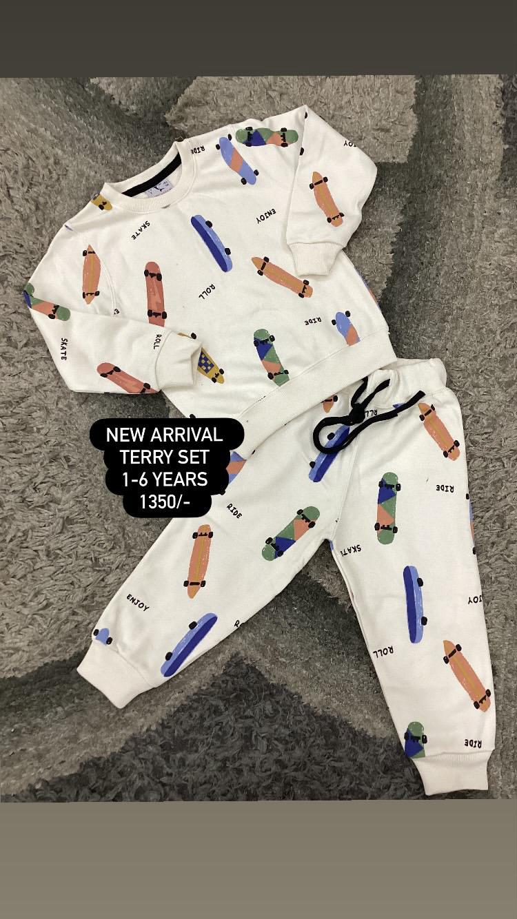 Kids Girl Boy Affordable Baby Summer Outfits –- Winter Track Suit