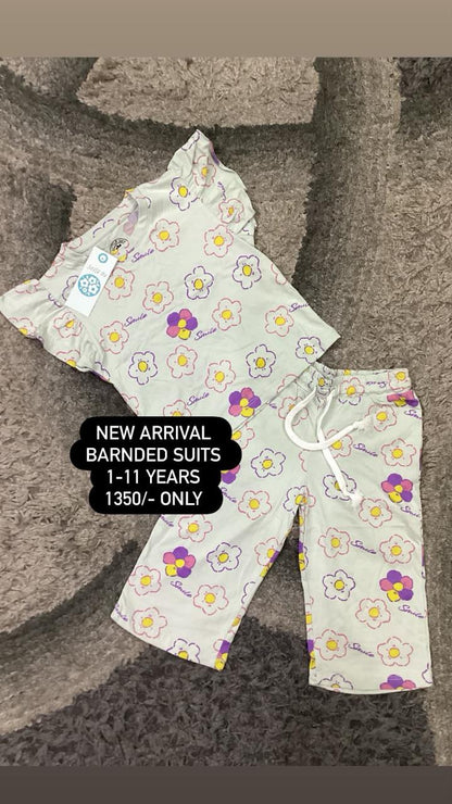 Kids Girl Affordable Baby Outfits –-Summer High Quality Pj Suit
