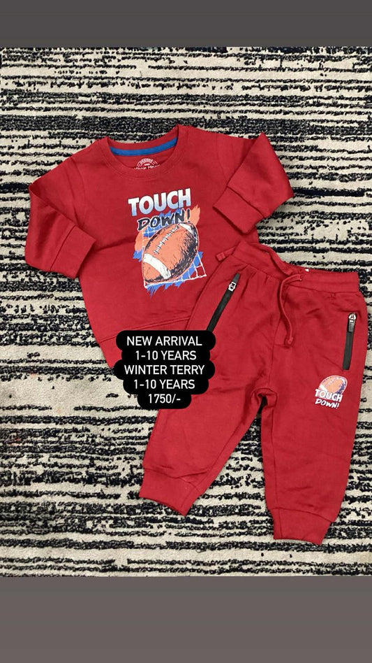 Kids Boys Girls  Affordable Baby Outfits –-Branded Suit Warm Fleece