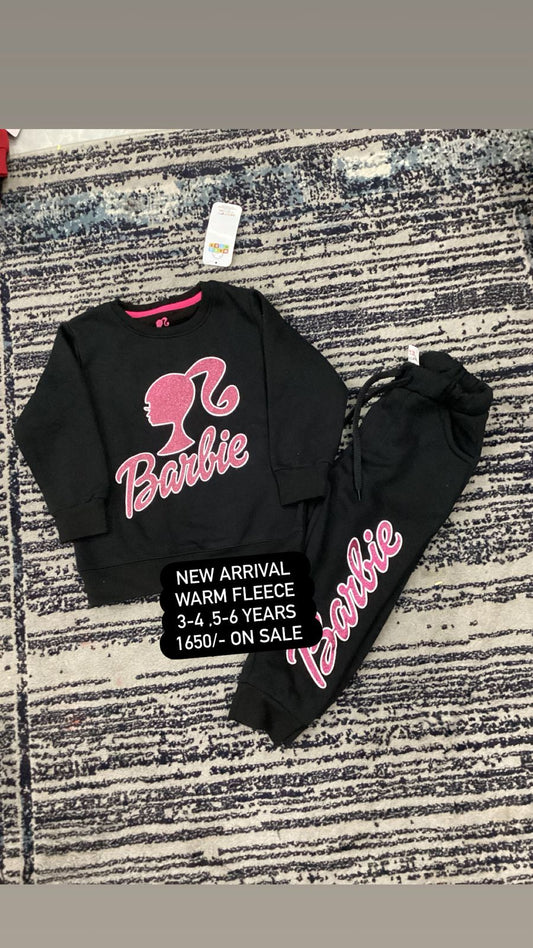 Kids Girls  Affordable Baby Outfits –-Branded Suit Warm Fleece