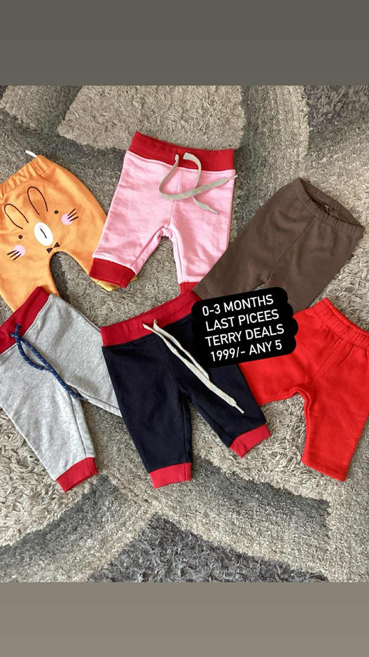 Kids Infant Affordable Baby Outfits –- Mid Weather Winter Trousers Deal