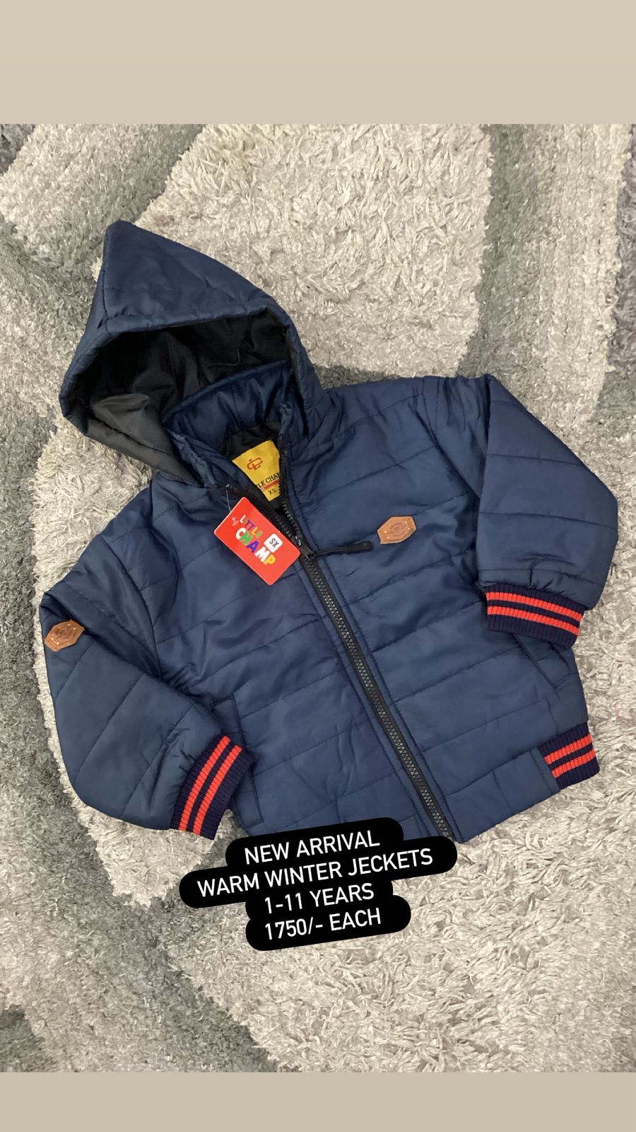 Kids Girls Boys Affordable Baby Outfits –- Winter Warm Puffer Jackets
