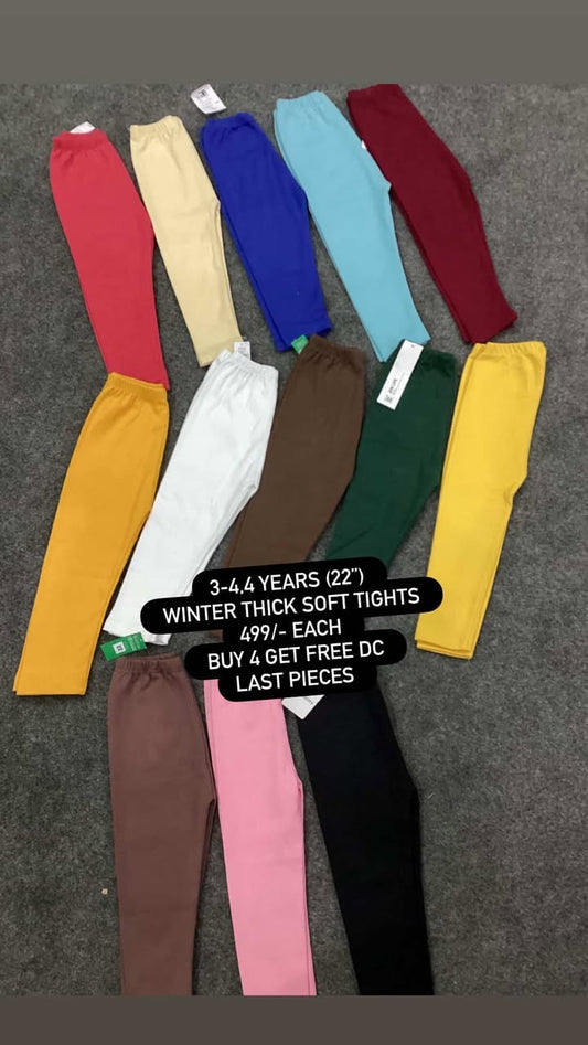 Kids Girls Boys Affordable Baby Outfits –- Winter Warm Branded Imported Tights