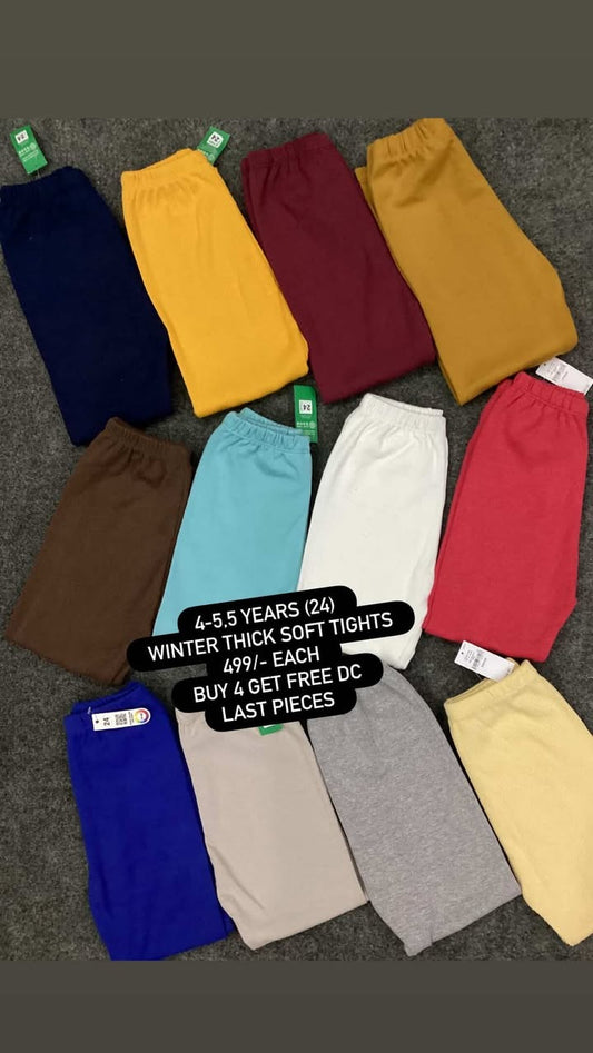 Kids Girls Boys Affordable Baby Outfits –- Winter Warm Branded Imported Tights