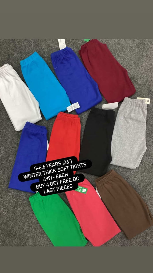 Kids Girls Boys Affordable Baby Outfits –- Winter Warm Branded Imported Tights
