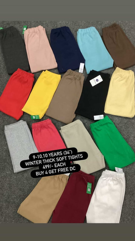 Kids Girls Boys Affordable Baby Outfits –- Winter Warm Branded Imported Tights