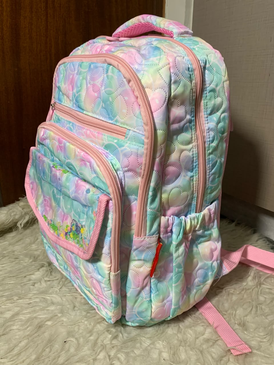 Girls  School/College  Bag Pack High Quality Double Zipper Inch 18