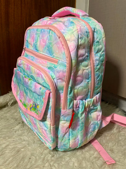 Girls  School/College  Bag Pack High Quality Double Zipper Inch 18