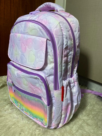 Girls  School/College  Bag Pack High Quality Double Zipper Inch 18