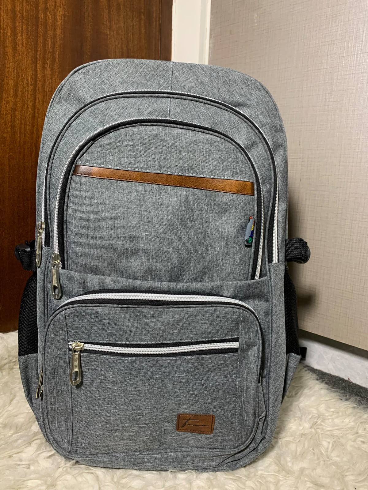 Kids Girls Boys School or College  Bag Pack High Quality Double Zipper 21 inches