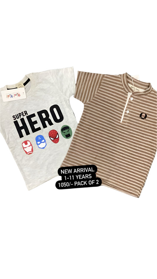 Kids Boys Summer New Arrivals Shirts