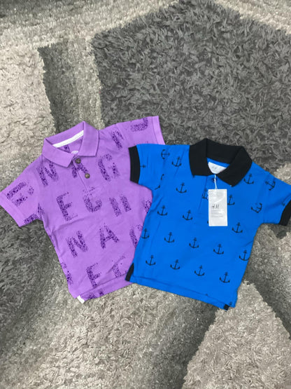 Kids Boys Summer T Shirt Polo Branded Imported