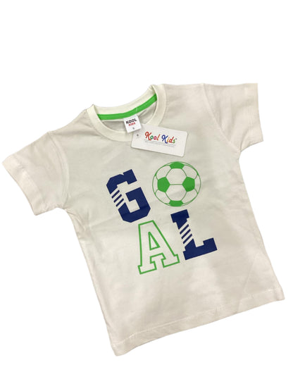 Kids Boys Summer T Shirt Branded Imported Goal