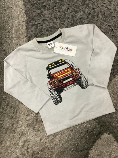 Kids Boys Summer T Shirt Branded Imported Full Sleeves Mid Weather