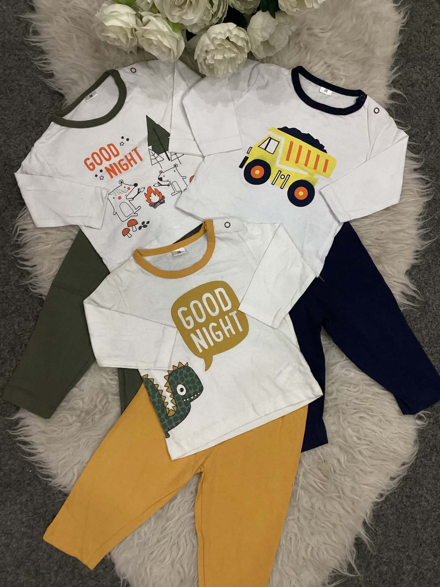 Kids Infant Boys Girls Affordable Baby Outfits –- Summer New Arrival Branded Imported Zeeman 2 Piece