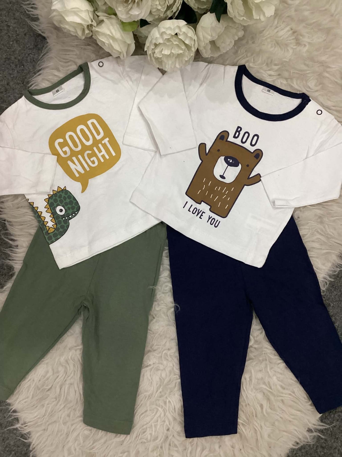 Kids Infant Boys Girls Affordable Baby Outfits –- Summer New Arrival Branded Imported Zeeman 2 Piece