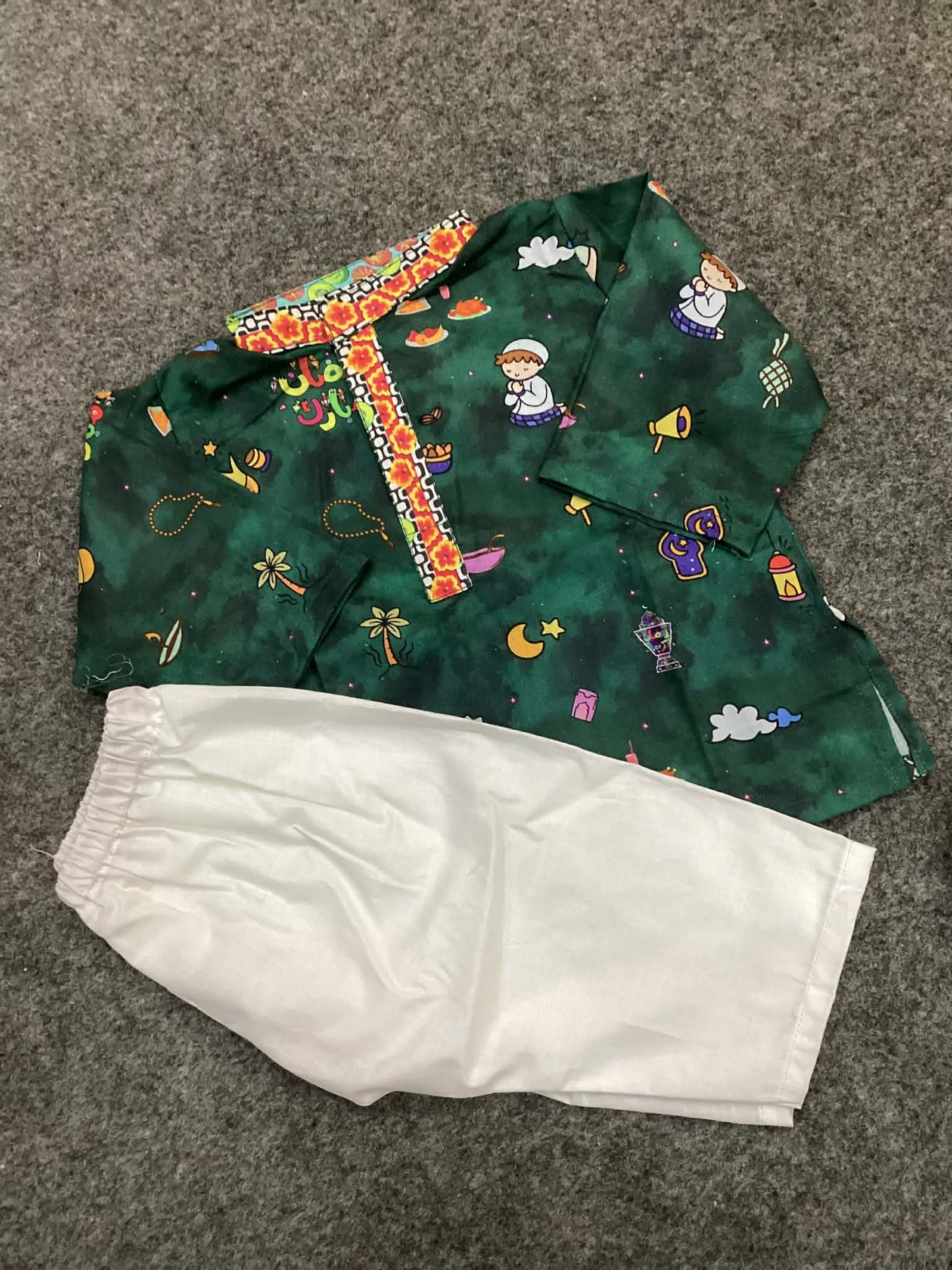 Kids Ramadan & Eid Collection 2026: Boy Branded Lawn Kurta with Trouser