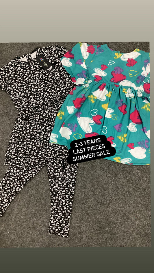 Kids Affordable Collection 2026: Kids Girls Branded Packs Deal Summer Sale 2-3 Year