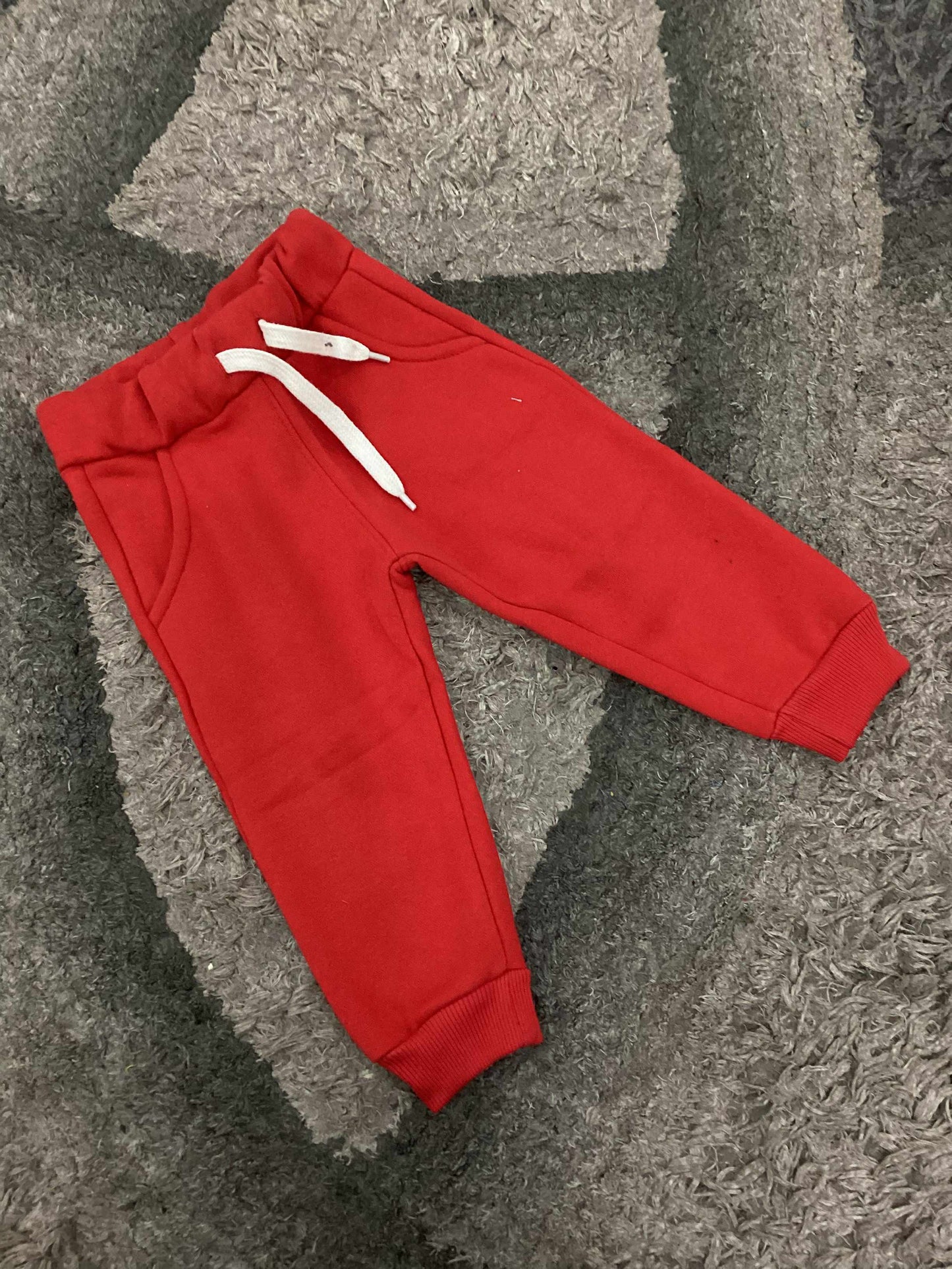 Kids Girls Boys Affordable Baby Outfits –- Winter Fleece Warm Imported Trousers