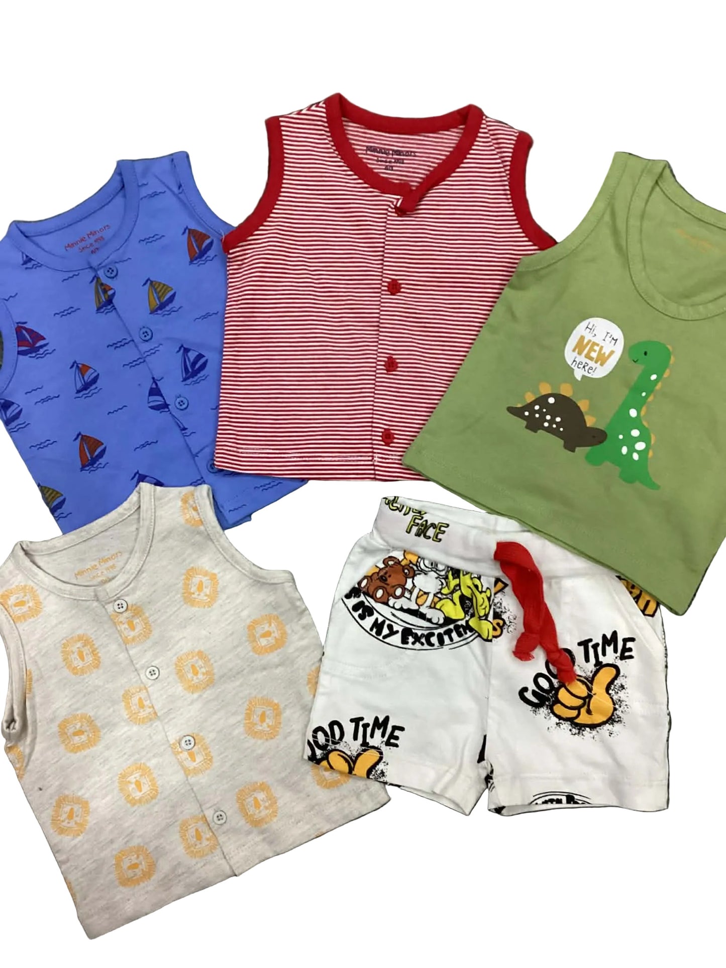 Kids Infant Boys Girls Affordable Baby Outfits –- Summer Sale New Arrivals Original Minnie Minors