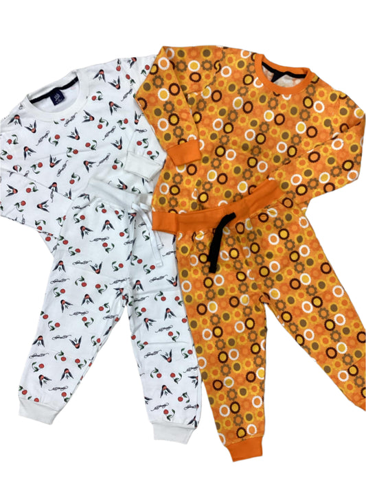 Kids Girls Boys Winter Fleece Warm Tracks Suits Deal Pack of 2