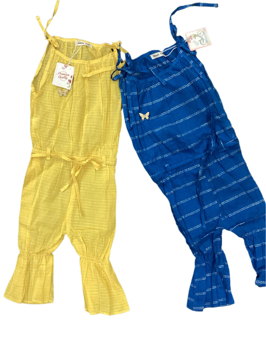 Kids Girls Summer Branded Jump Suits 12-18 Months