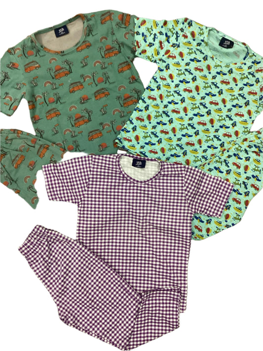 Kids Girls Boys Summer Pj Suit 4-5 Year