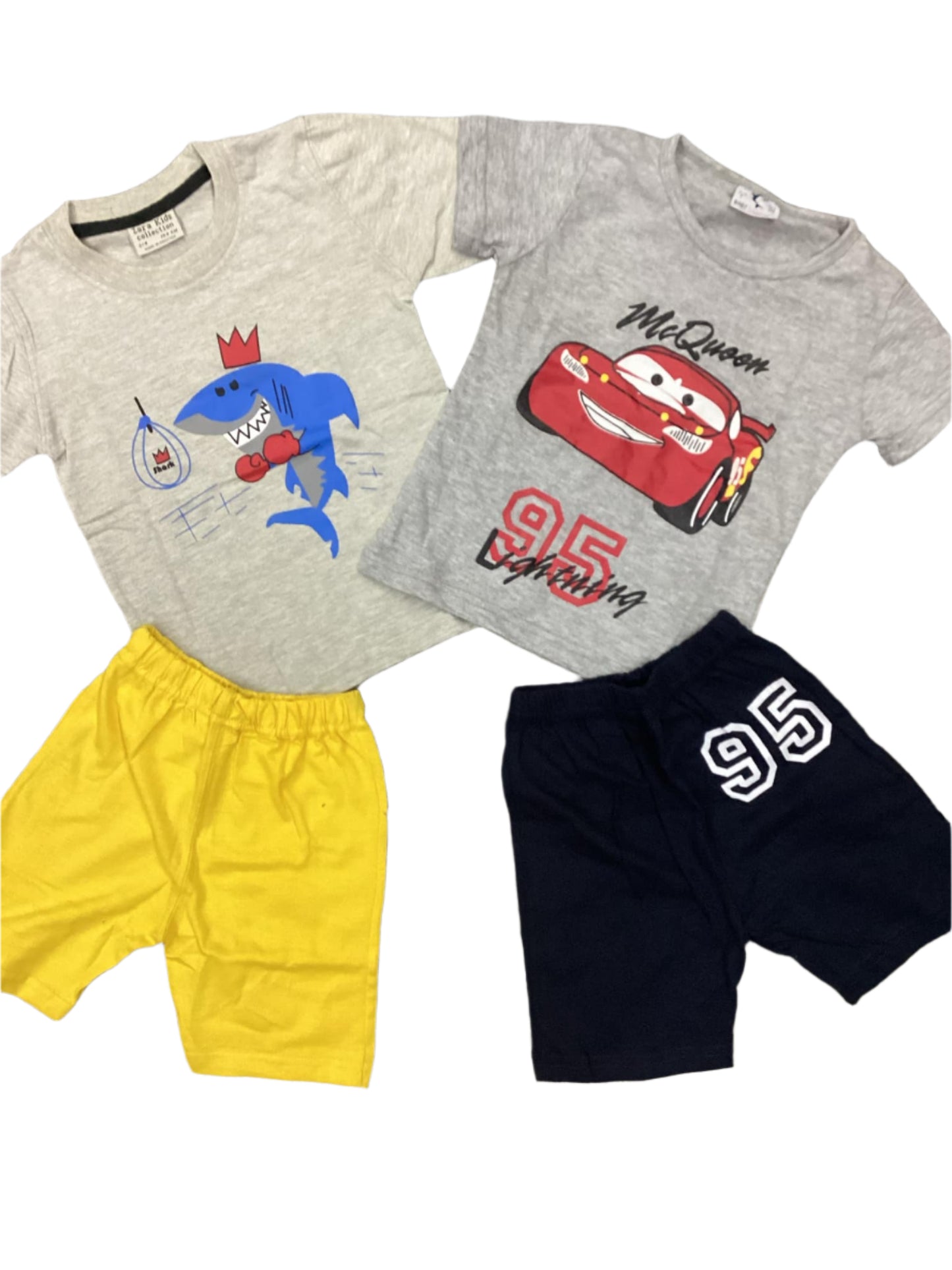 Kids Girls Boys Summer Pj Suit 3-4 Year