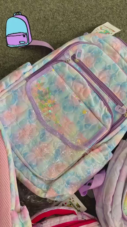 Girls  School/College  Bag Pack High Quality Double Zipper Inch 18