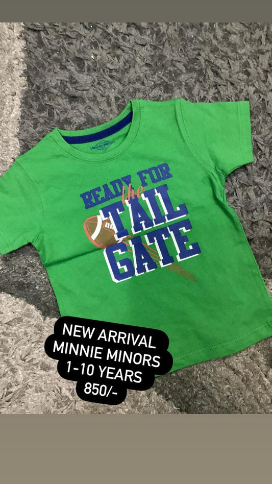 Kids Boys Summer Original Minnie Minors Tail Gate