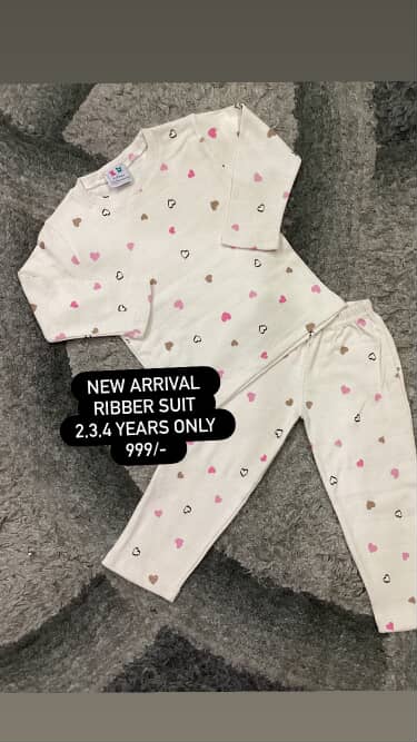 Kids Girl Affordable Baby Outfits –-Mid Weather Track Suit