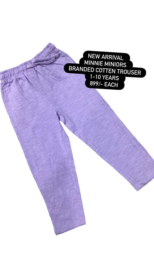 Kids Boy Girl Affordable Baby Outfits –- Branded Cotton Trousers